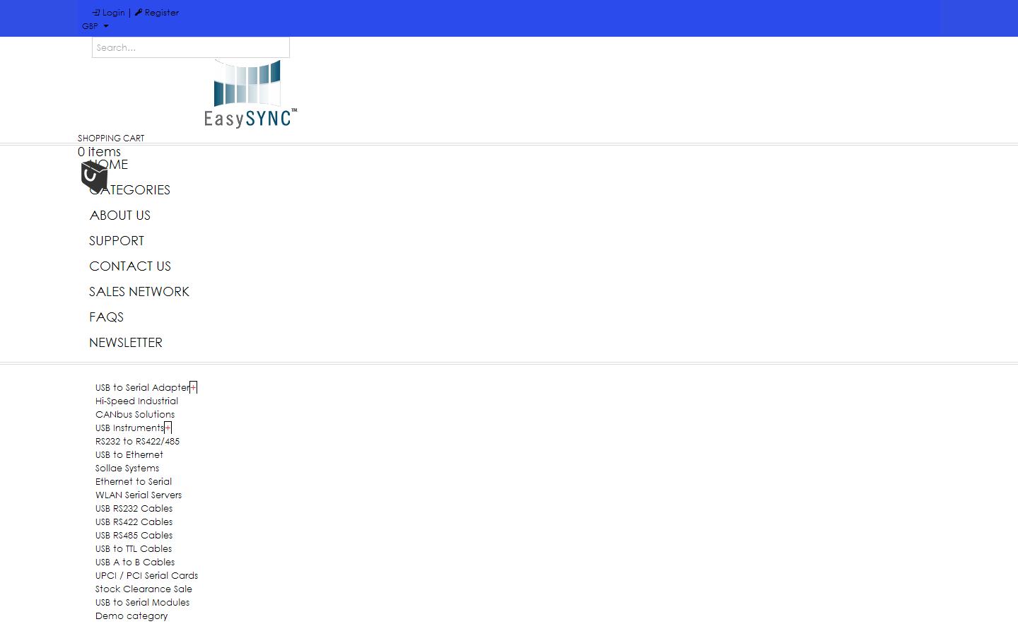 Easysync Website