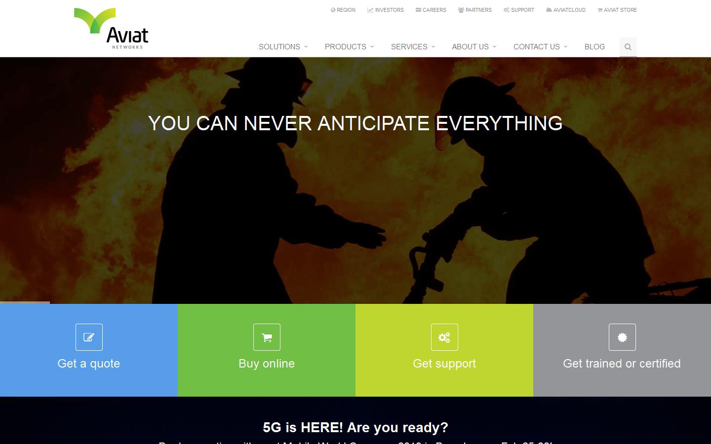 Aviat Networks Website