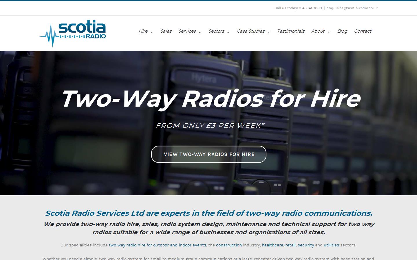 Scotia Radio Website