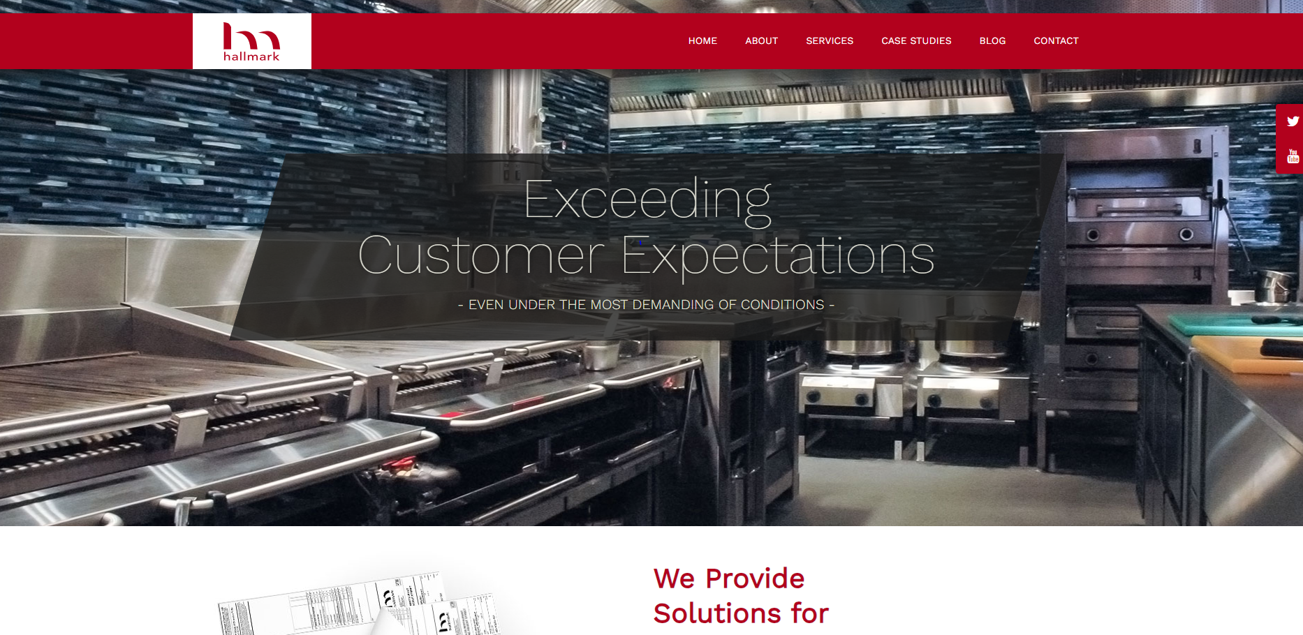 Hallmark Kitchens Ltd Website