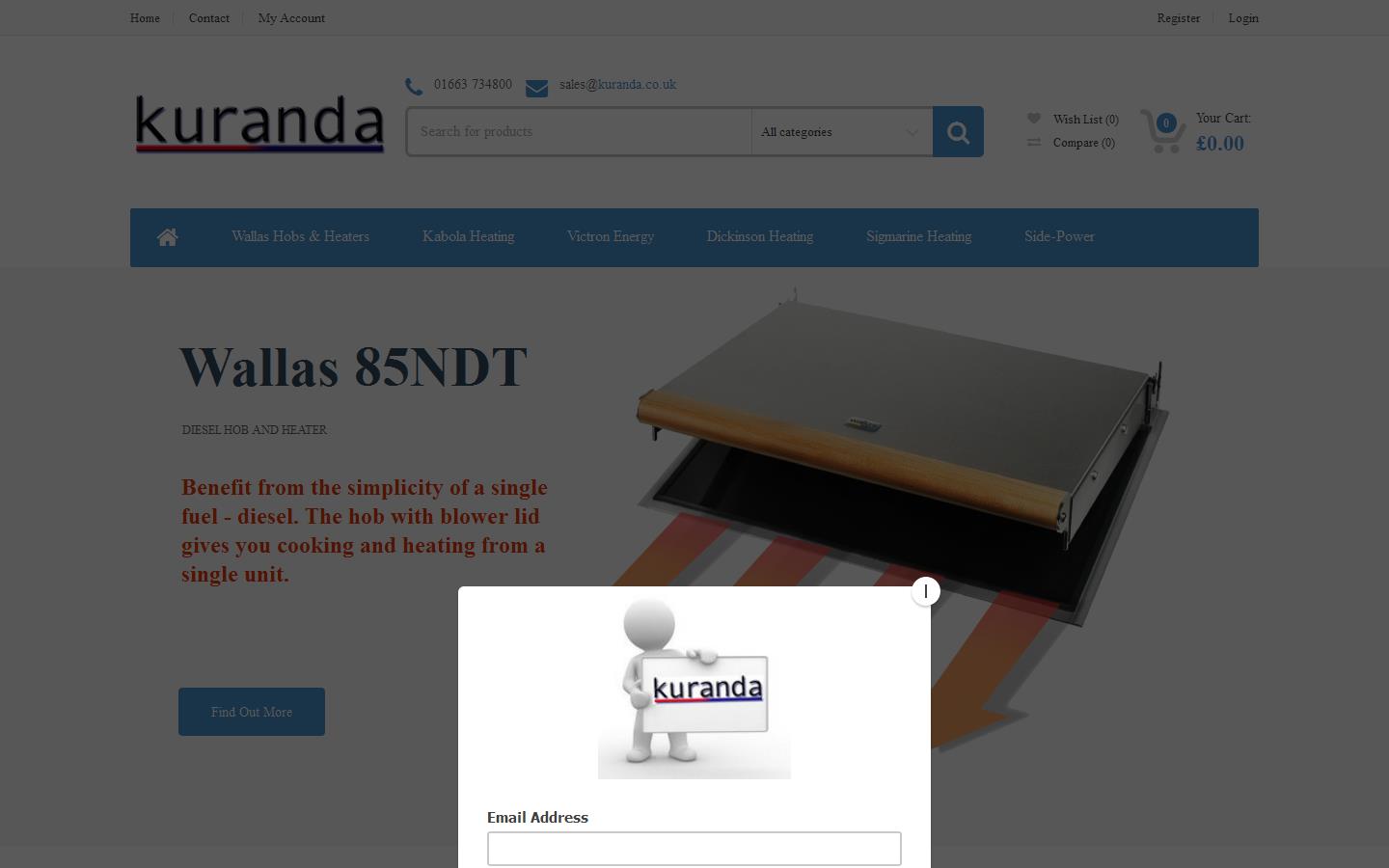 Kuranda UK Ltd Website