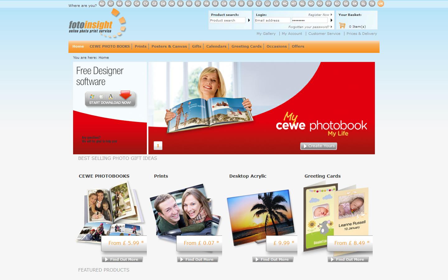 Fotoinsight Website