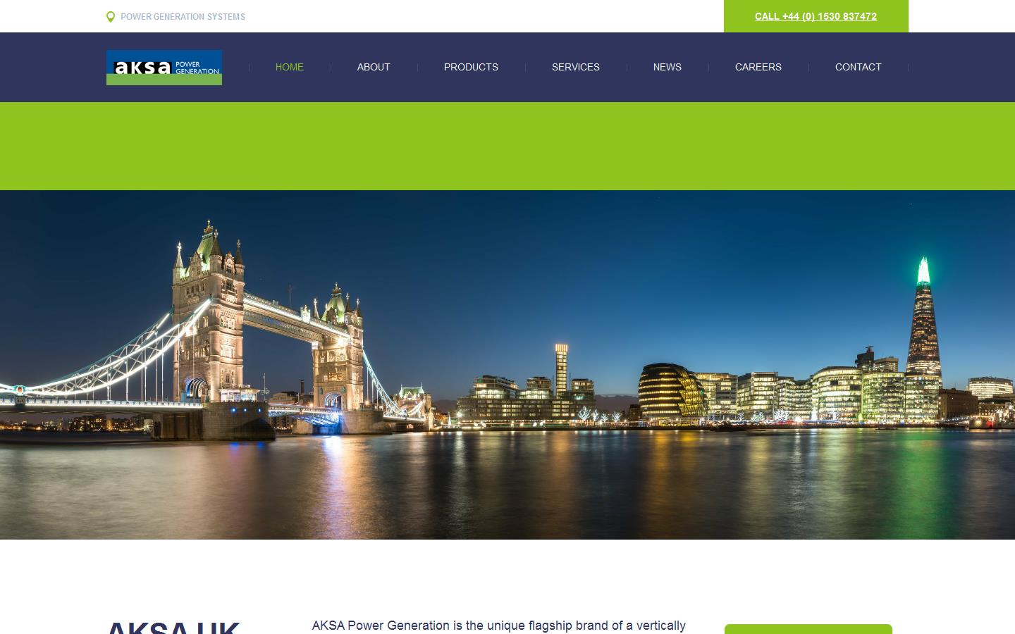 Aksa International UK Ltd Website