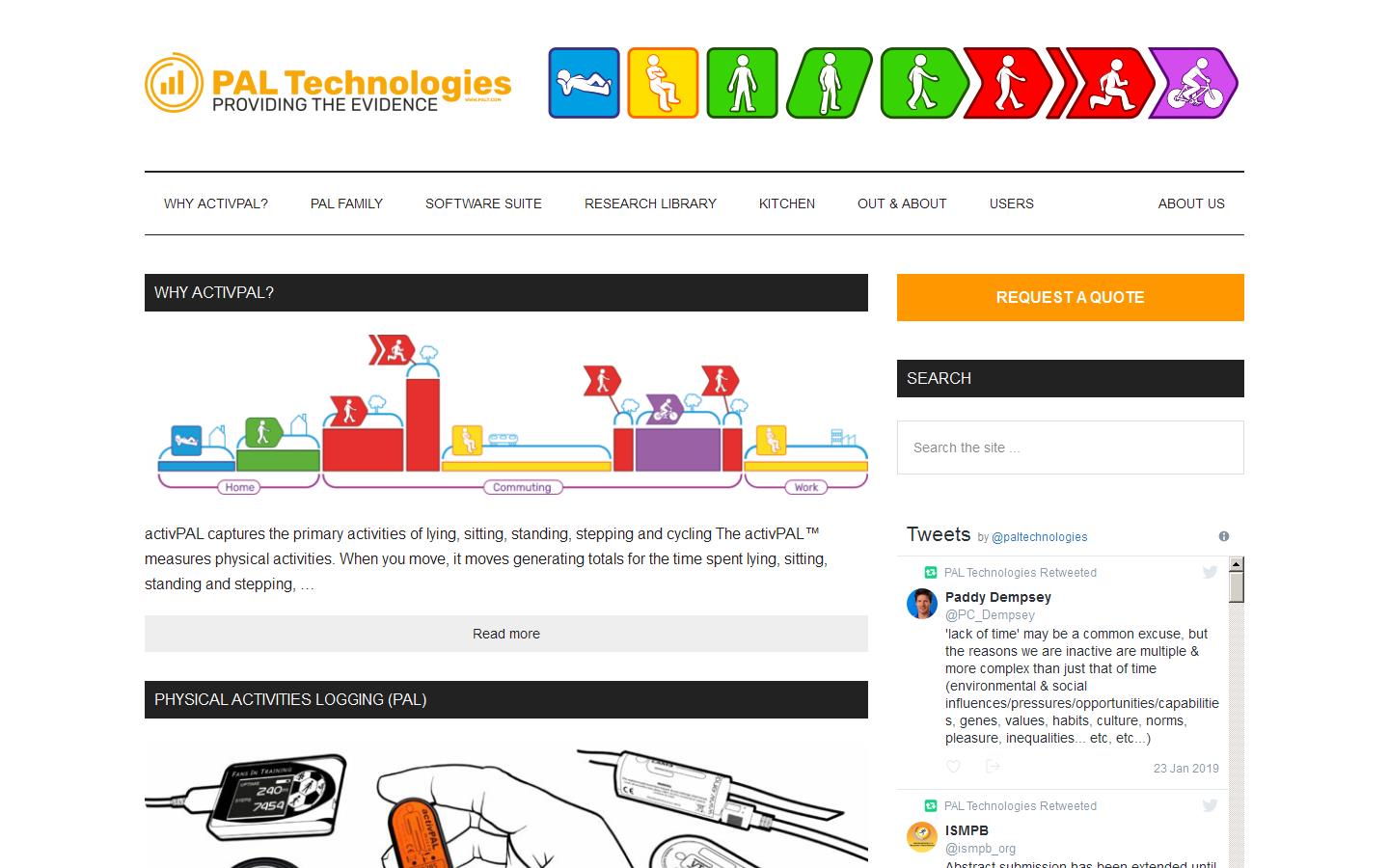 P A L Technologies Website