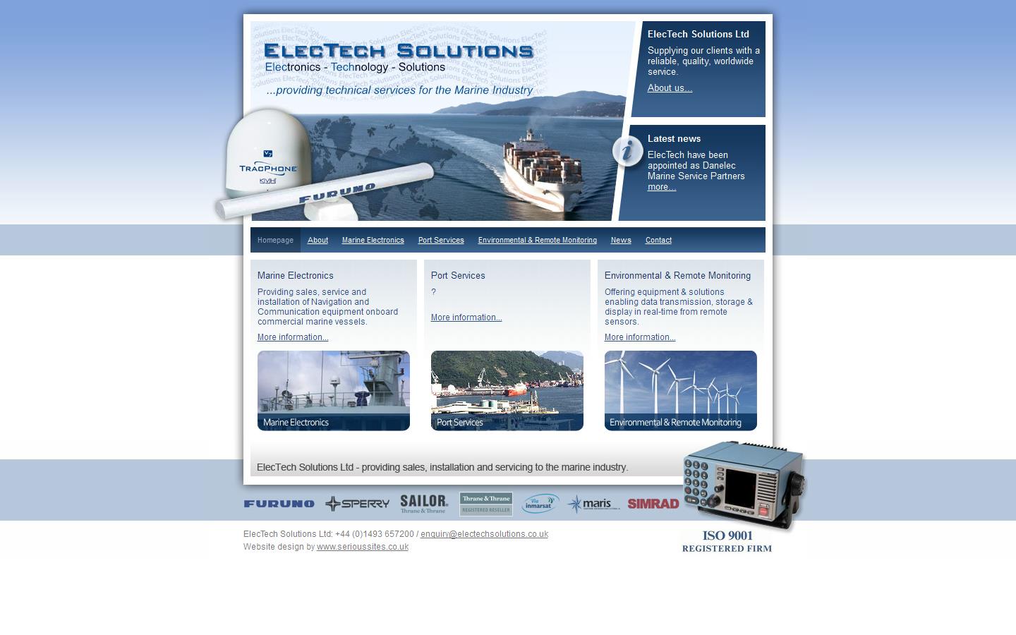 Electech Solutions Website