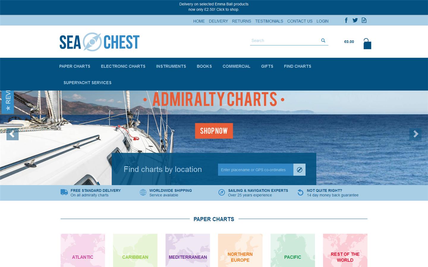 Sea Chest Website