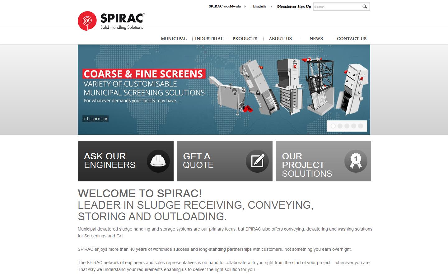 Spirac Ltd Website