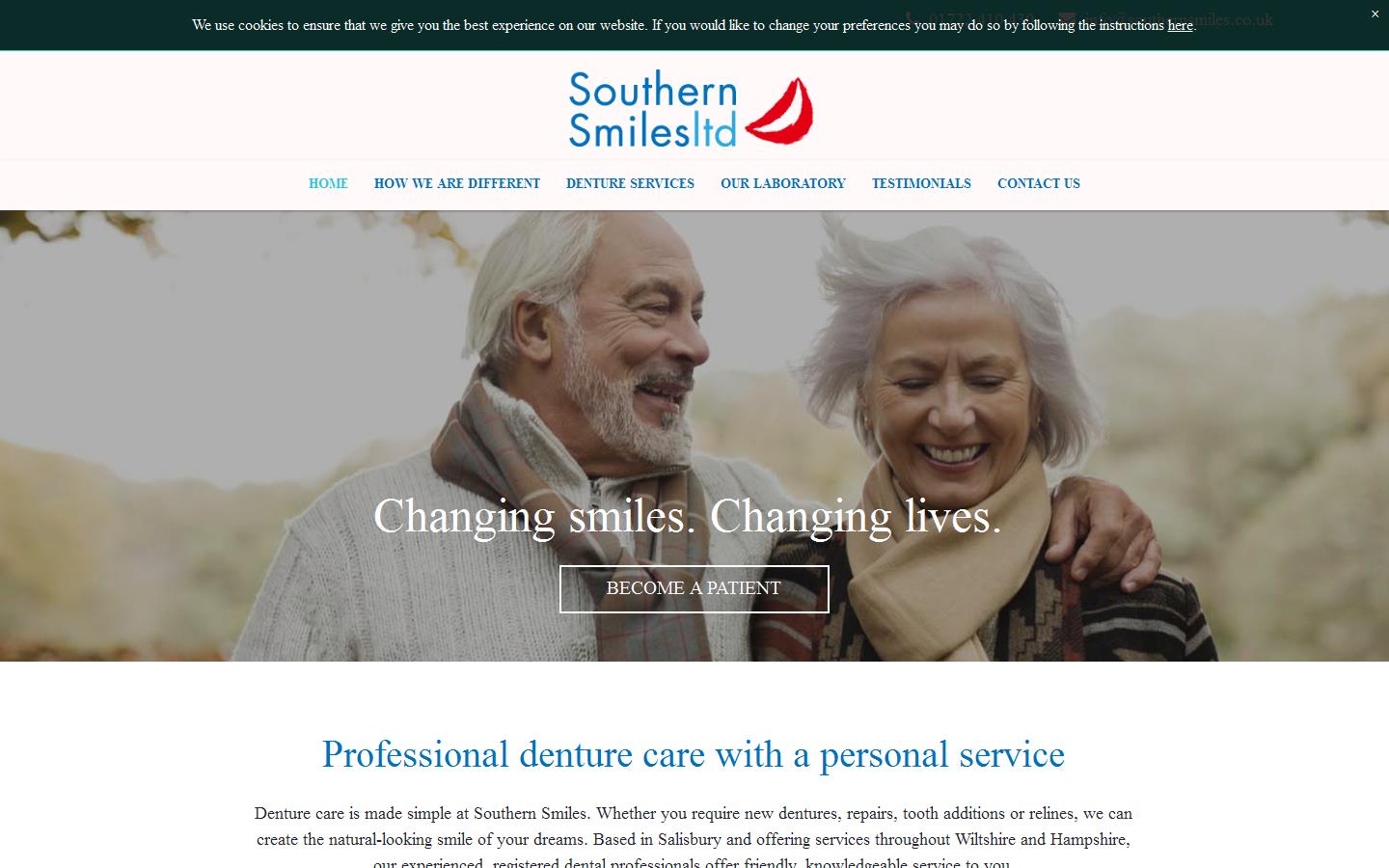 Southern Smiles Ltd Website