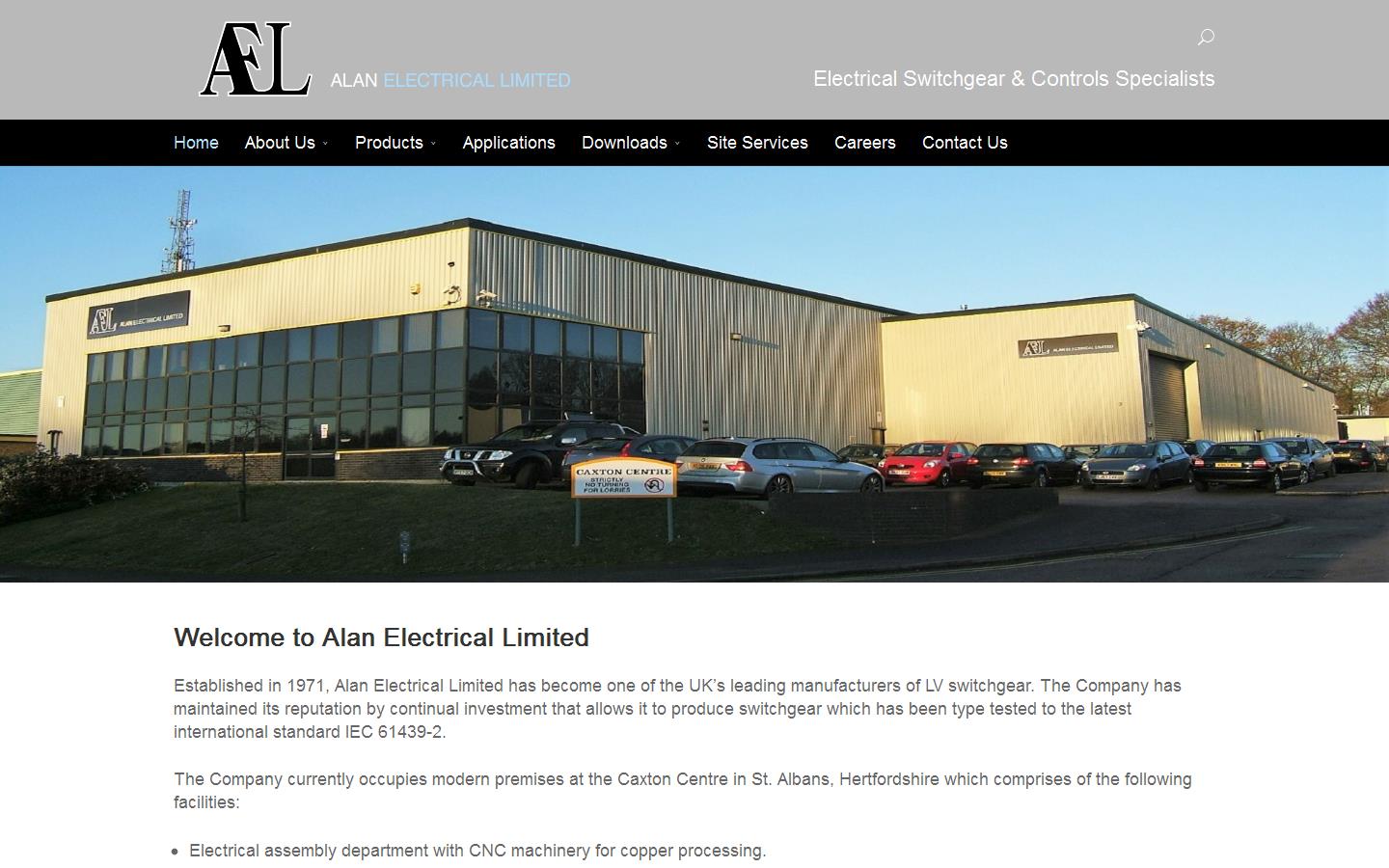 Alan Electrical Ltd Website