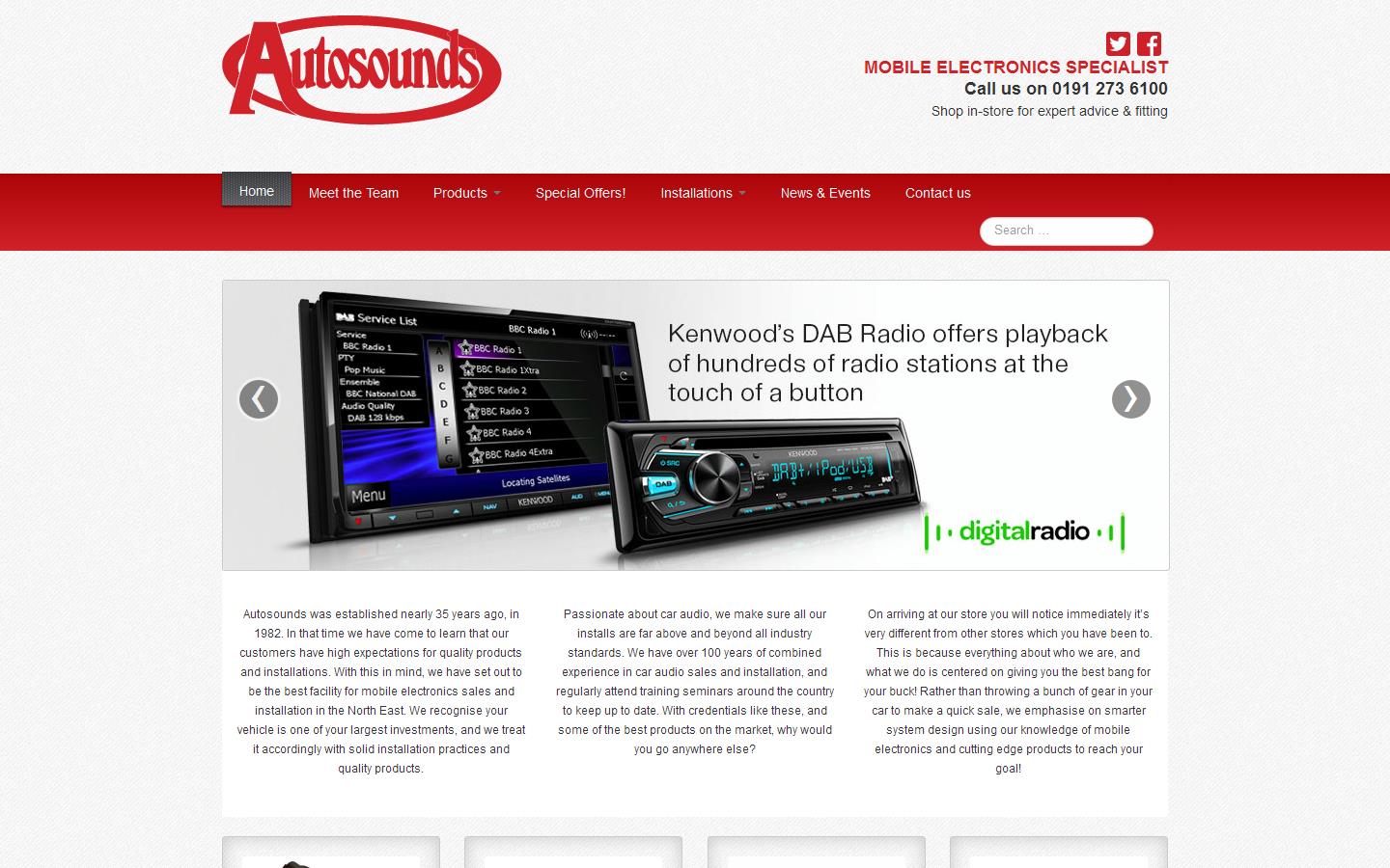 Autosounds Website