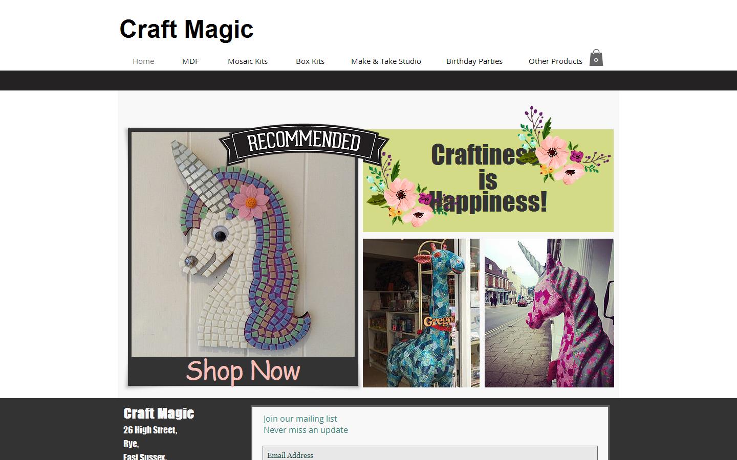 Craft Magic Website