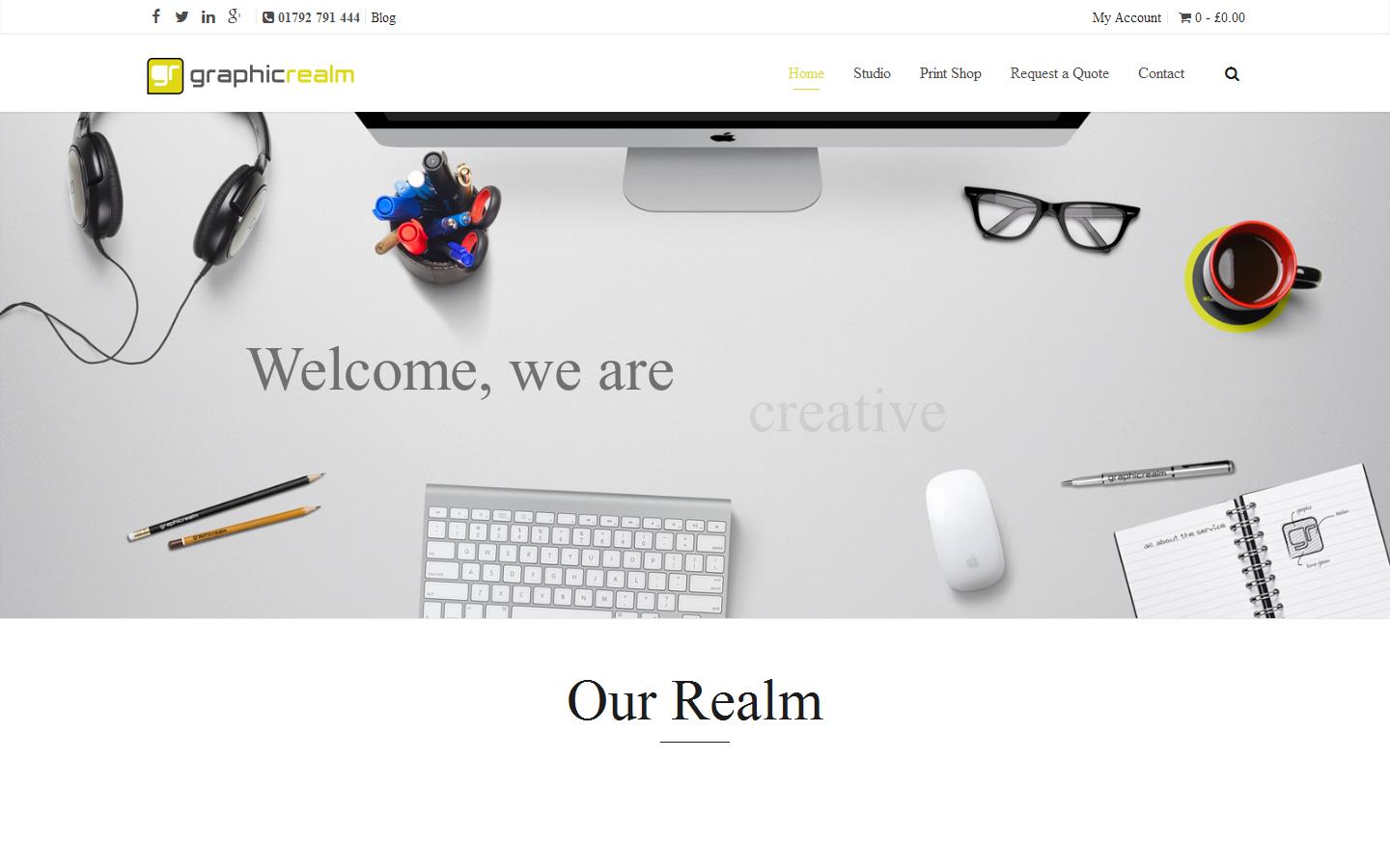 Graphic Realm Website