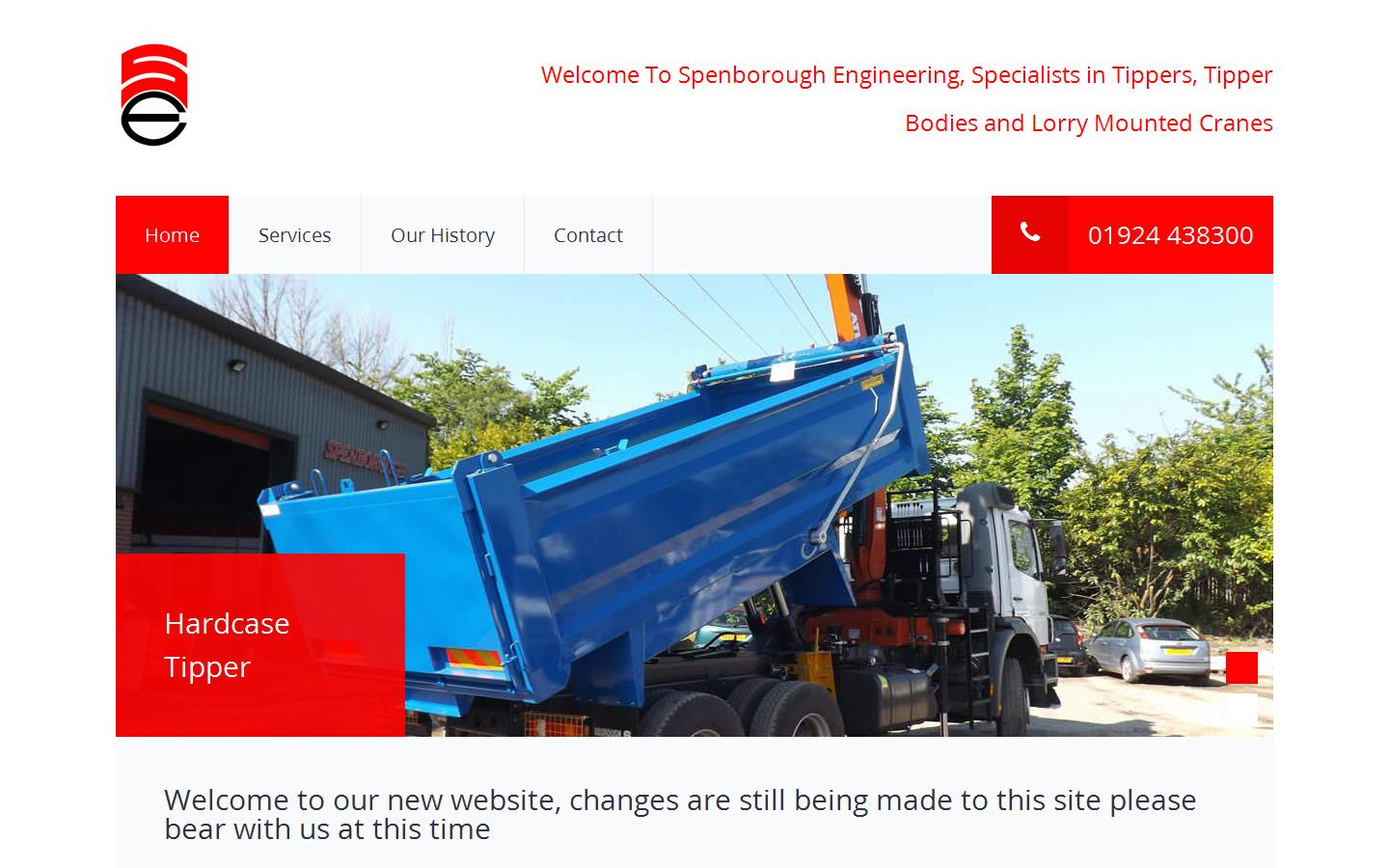 Spenborough Engineering Ltd Website