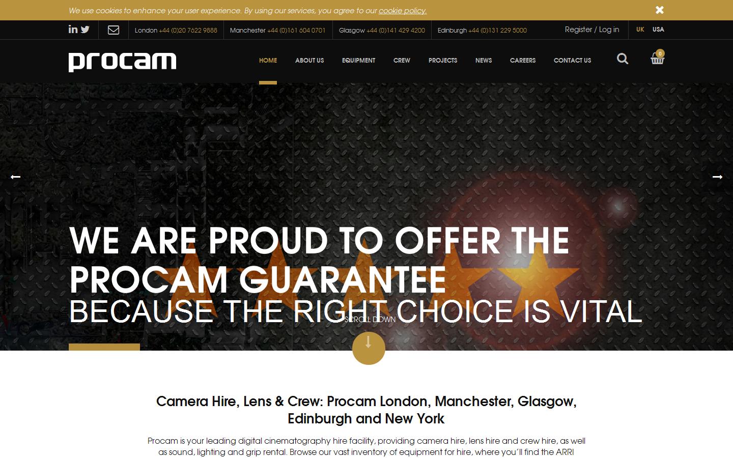 Procam Website
