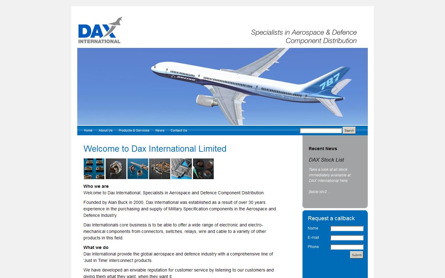 D A X International Website
