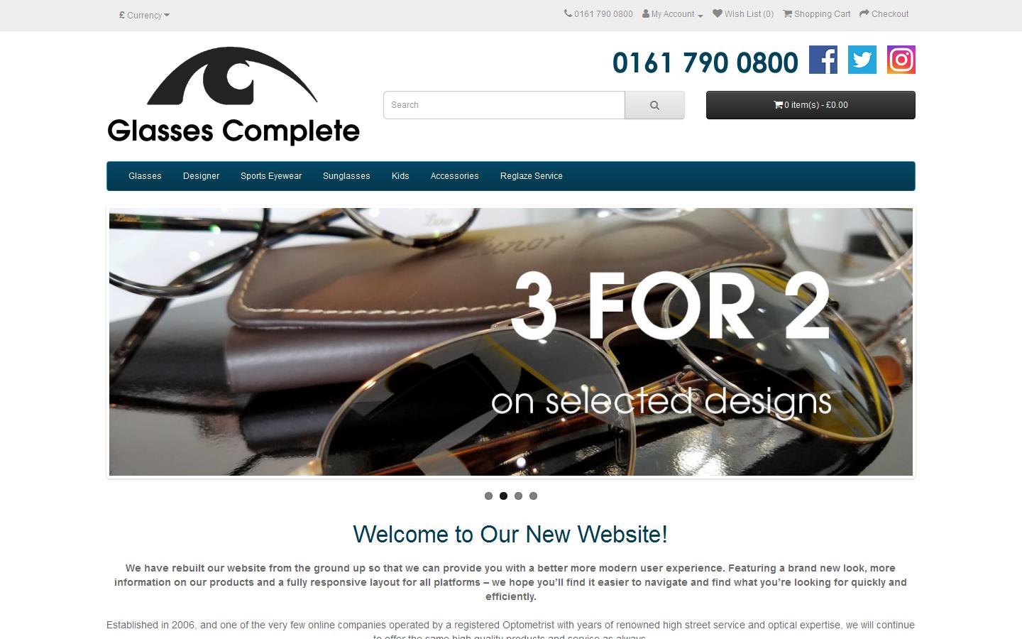 Glasses Complete Ltd Website