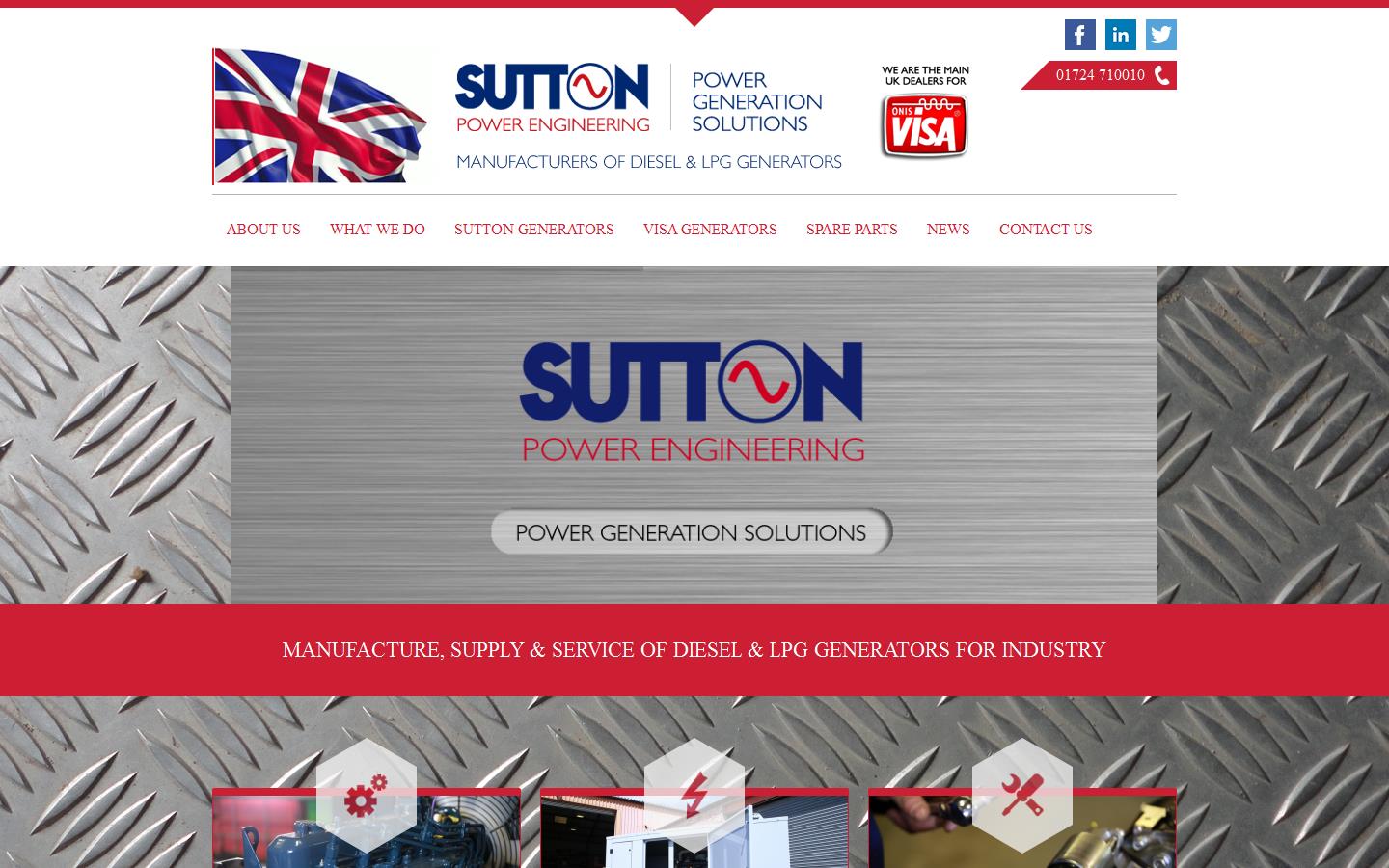 Sutton Power Engineering Website