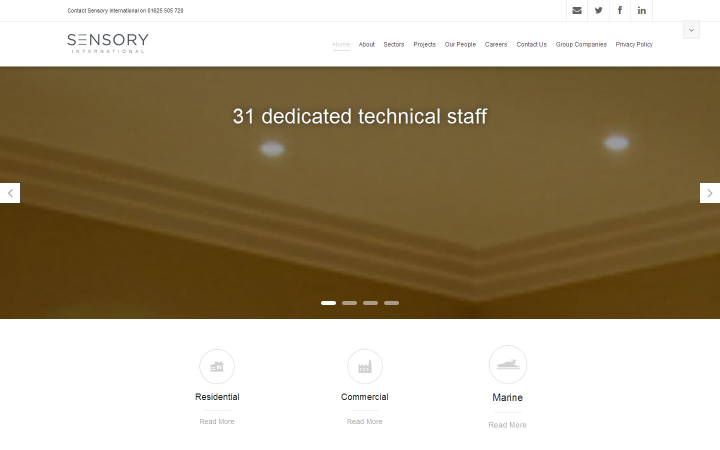 Sensory International Website