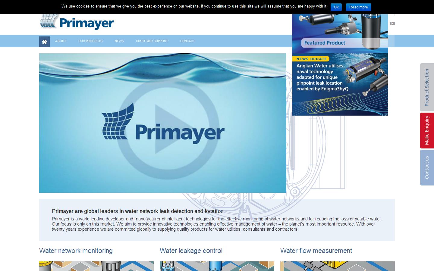 Primayer Website
