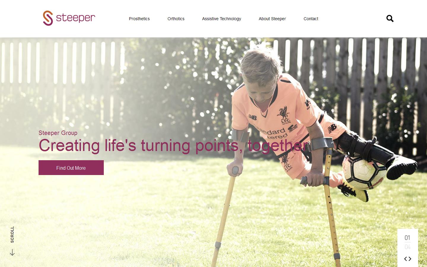 Steeper Group Website