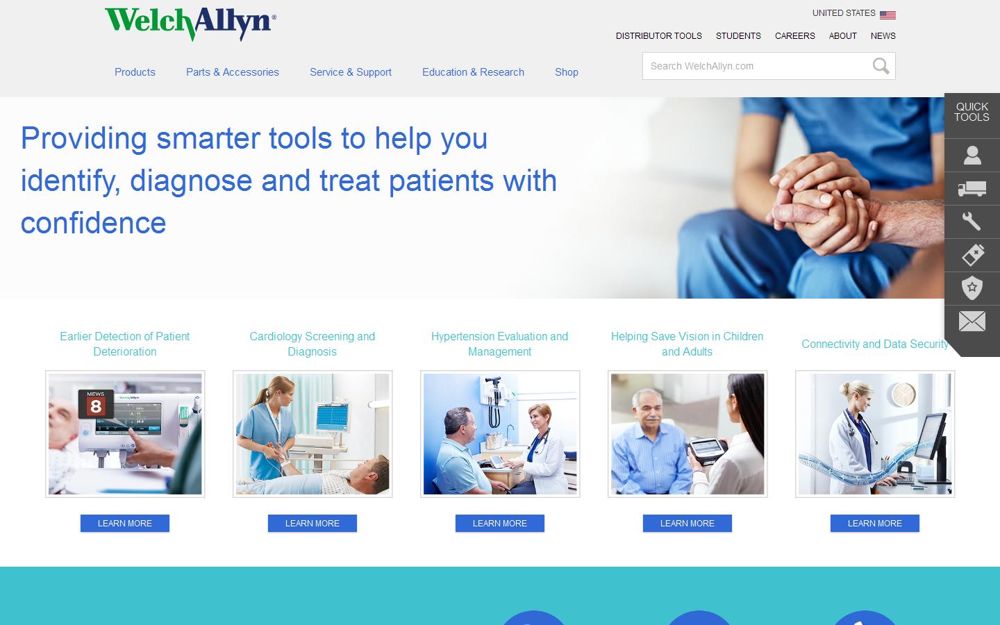 Welch Allyn Website