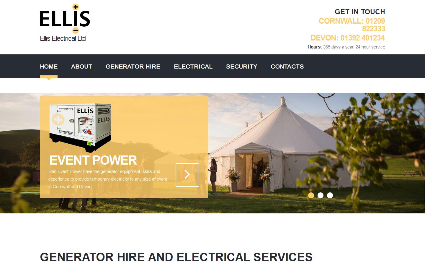 Ellis Electrical Engineering Website