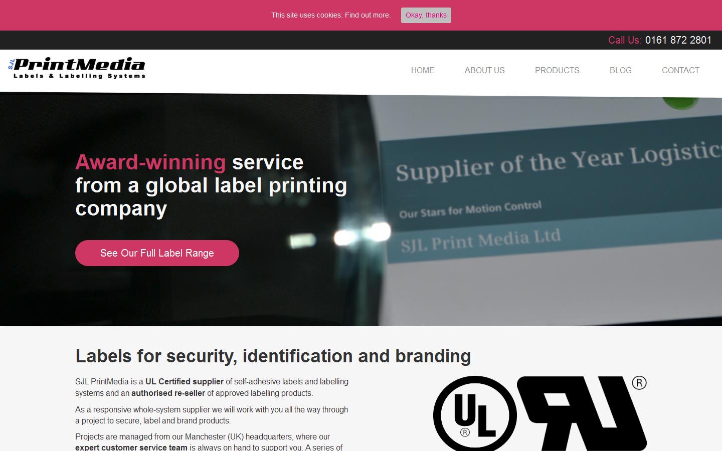 S J L Print Media Website