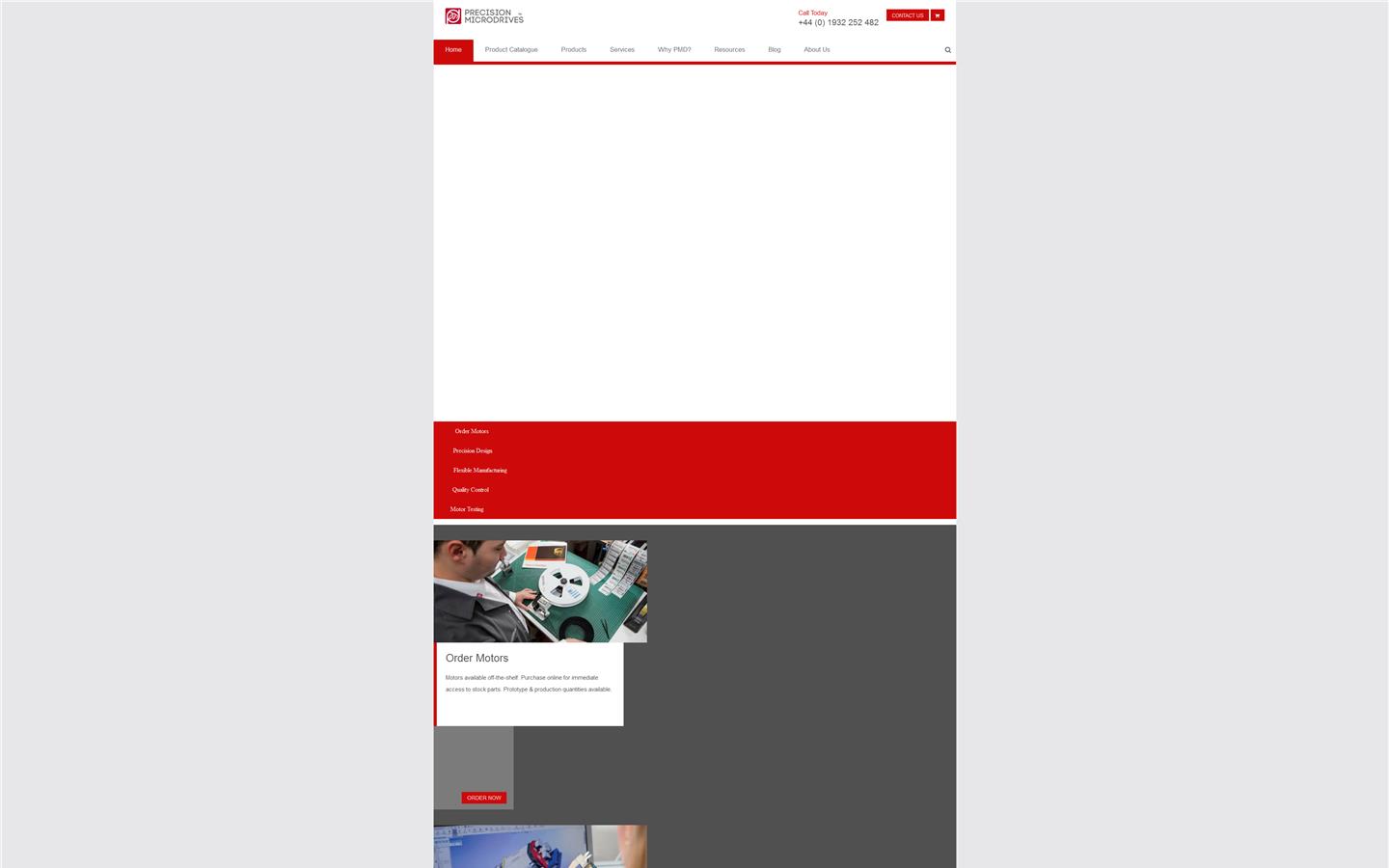 Precision Microdrives Website