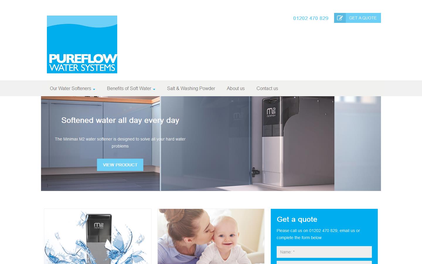 Pure Flow Water Systems Ltd Website