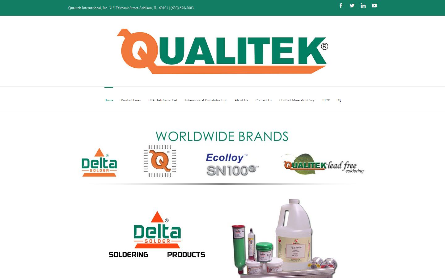 Qualitek Website