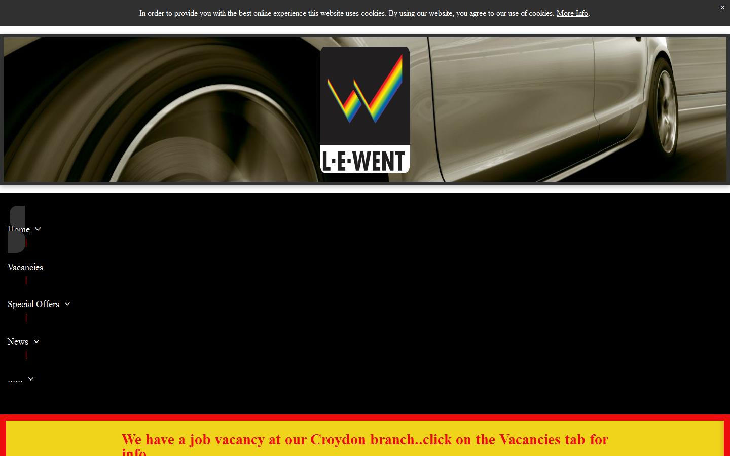 L E Went Website