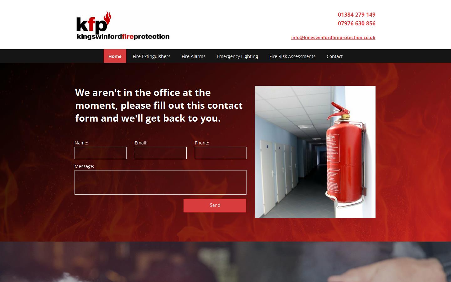 Kingswinford Fire Protection Website