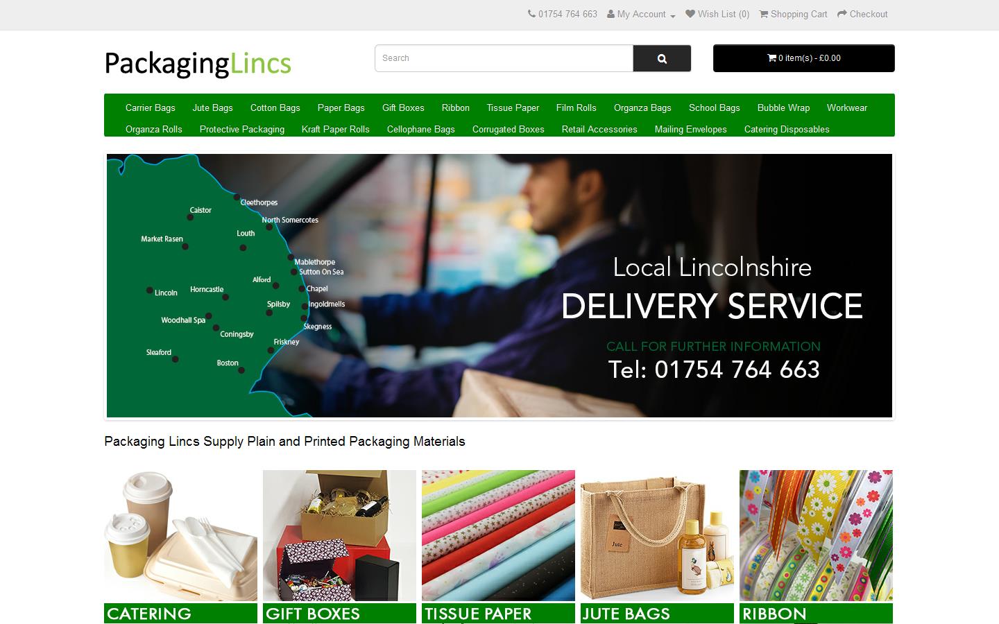 Packaging Lincs Website
