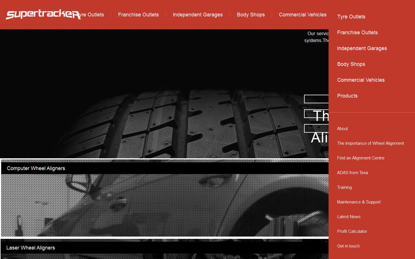 Supertracker Website