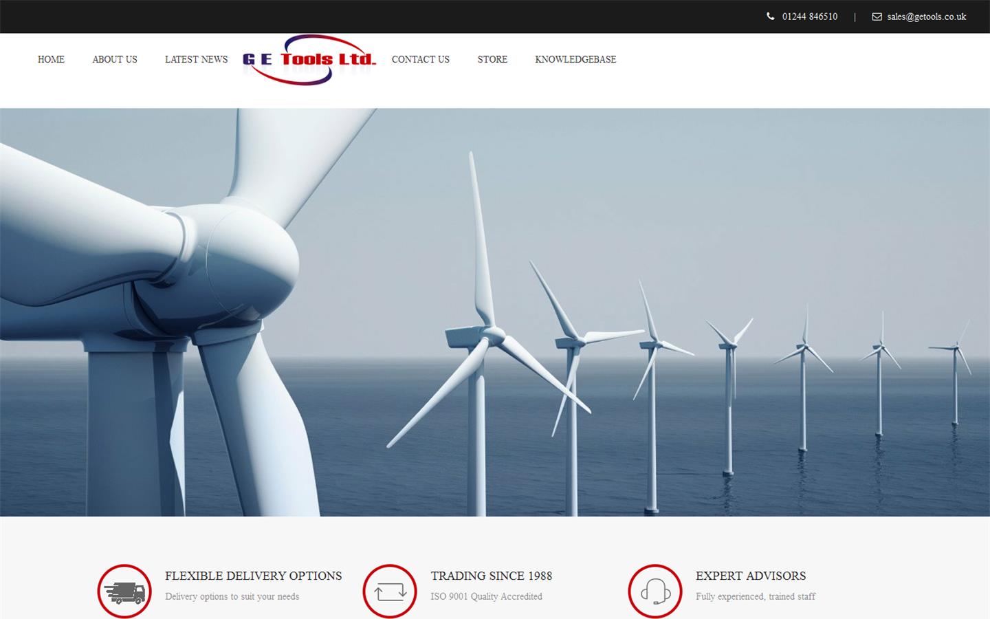 G E Tools Ltd Website