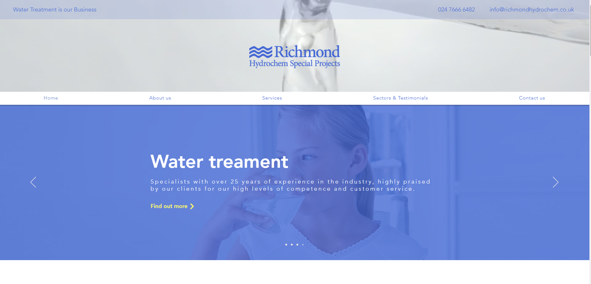 Richmond Hydrochem Website