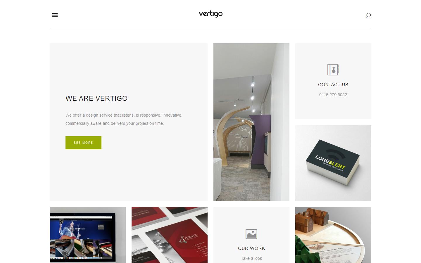 Vertigo Creative Website