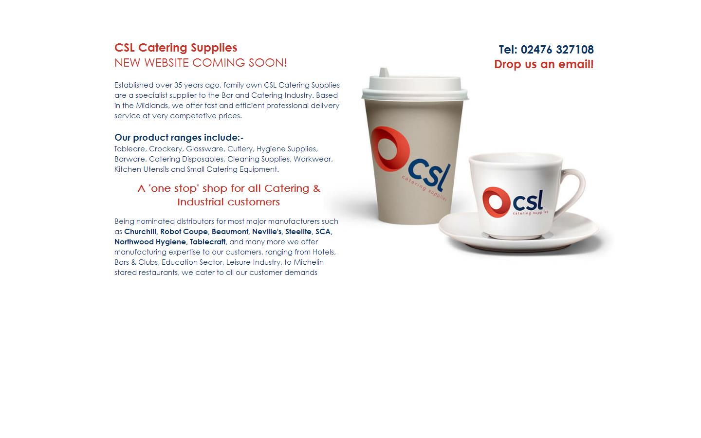 C S L Caterers Supplies Ltd Website