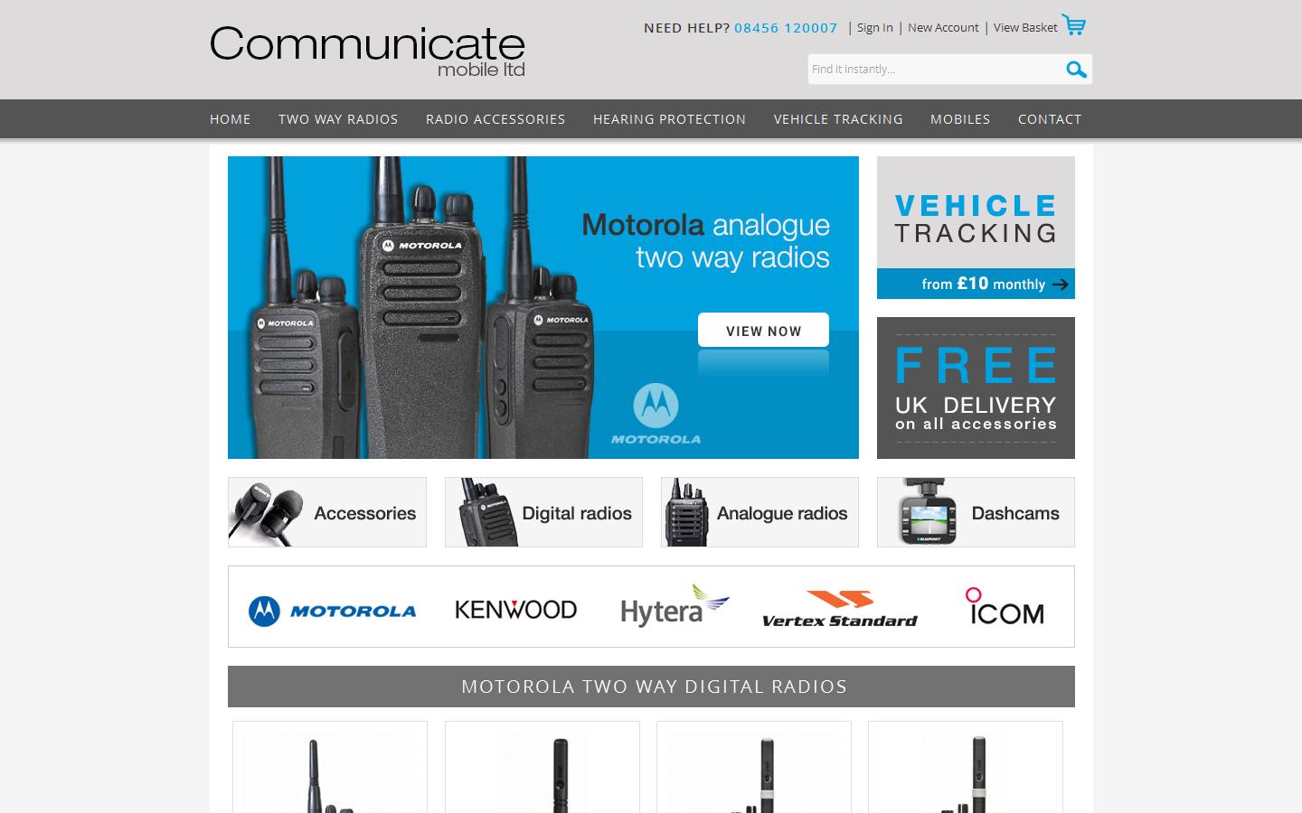 Communicate Mobile Ltd Website