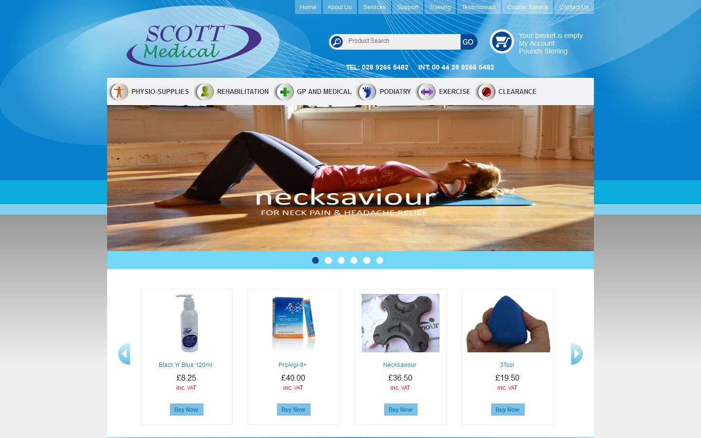 Scott Medical Website