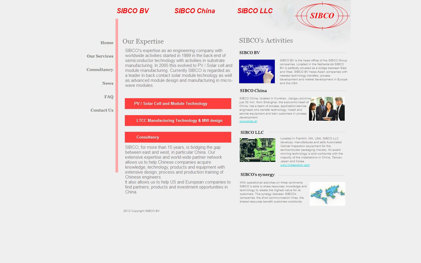 Sibco Website