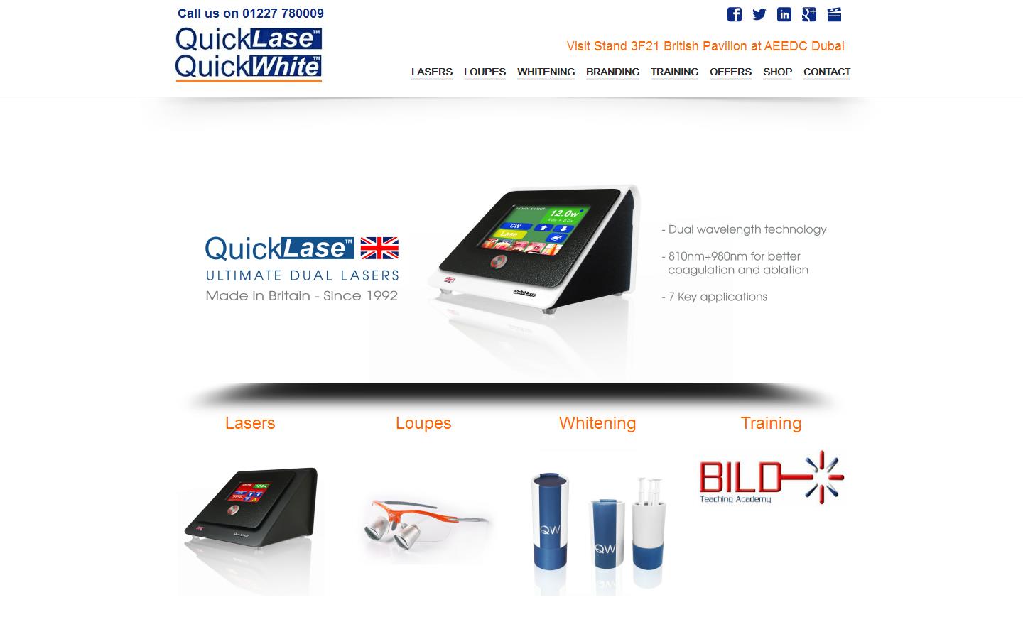 Quick Lase Website