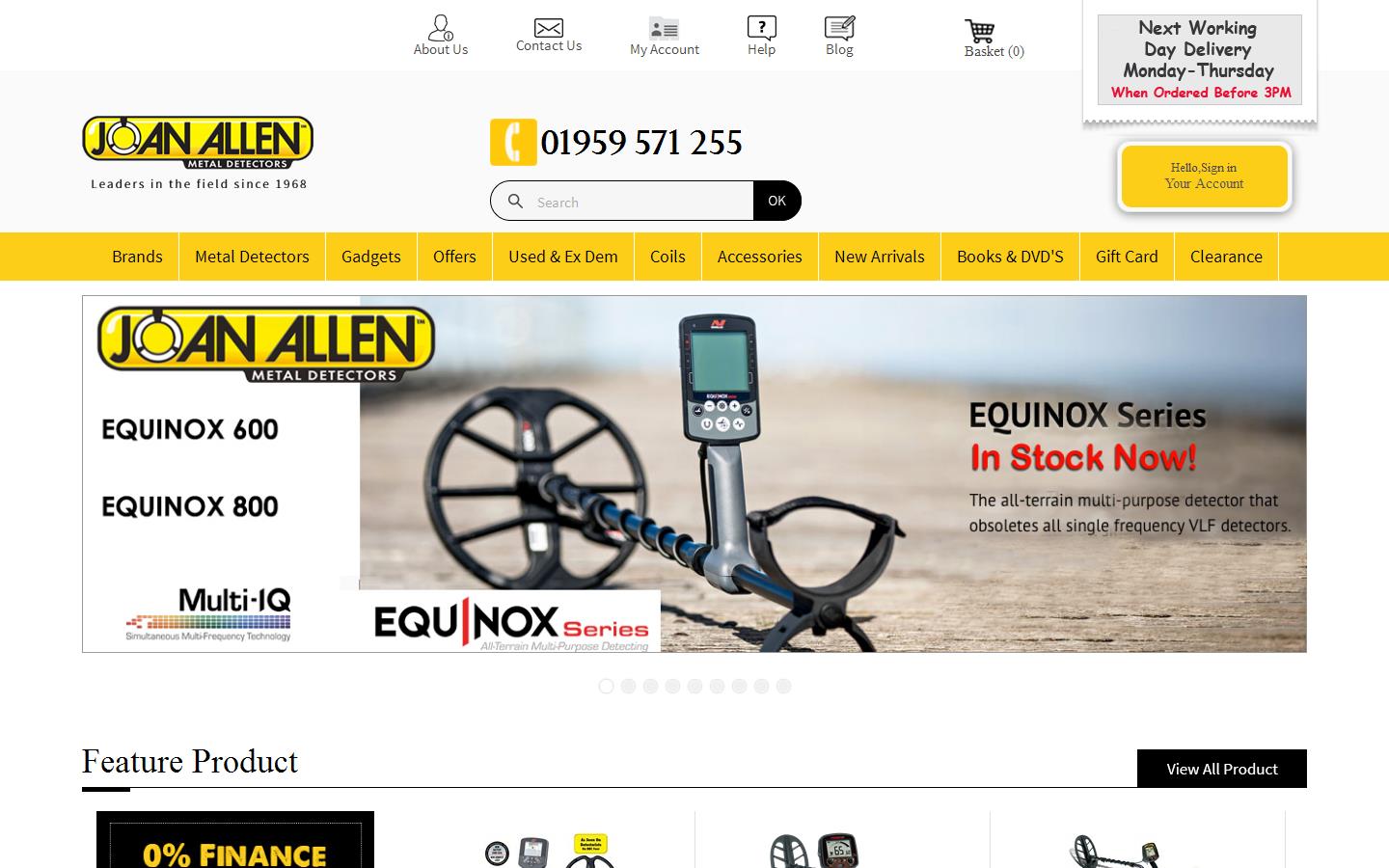 Joan Allen Electronics Ltd Website