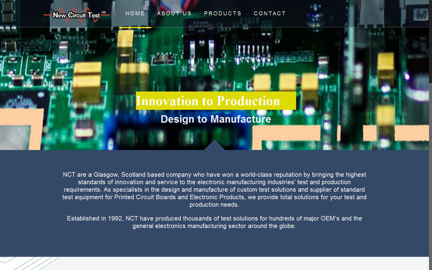 New Circuit Test Website
