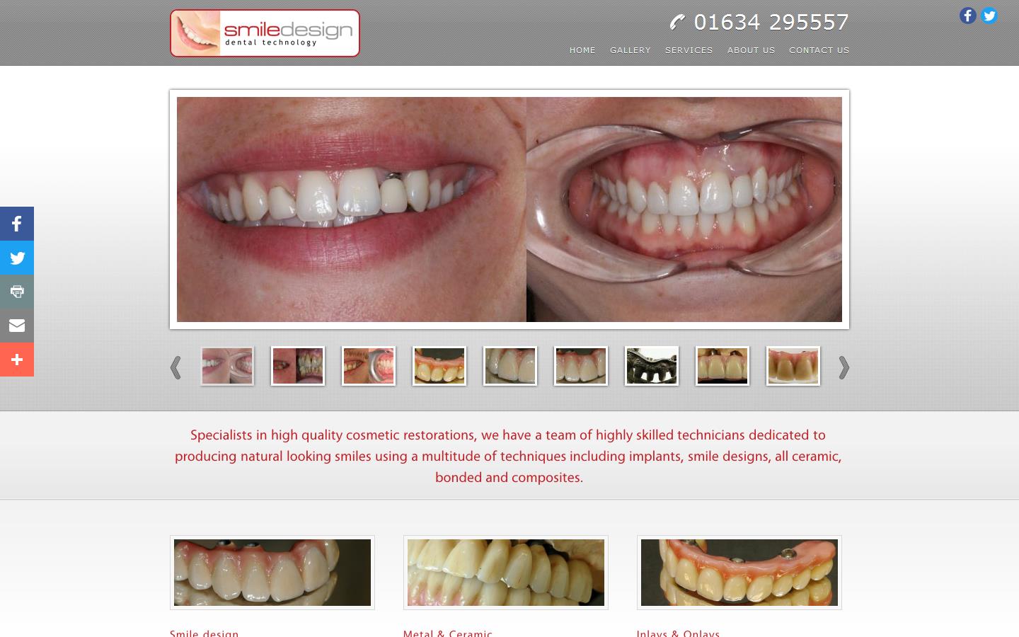 Smile Design Website