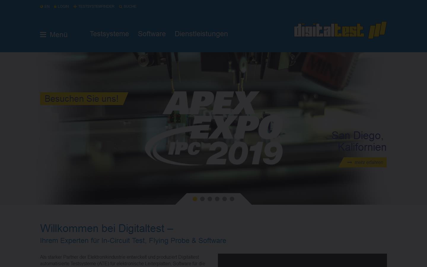 Digitaltest UK Ltd Website