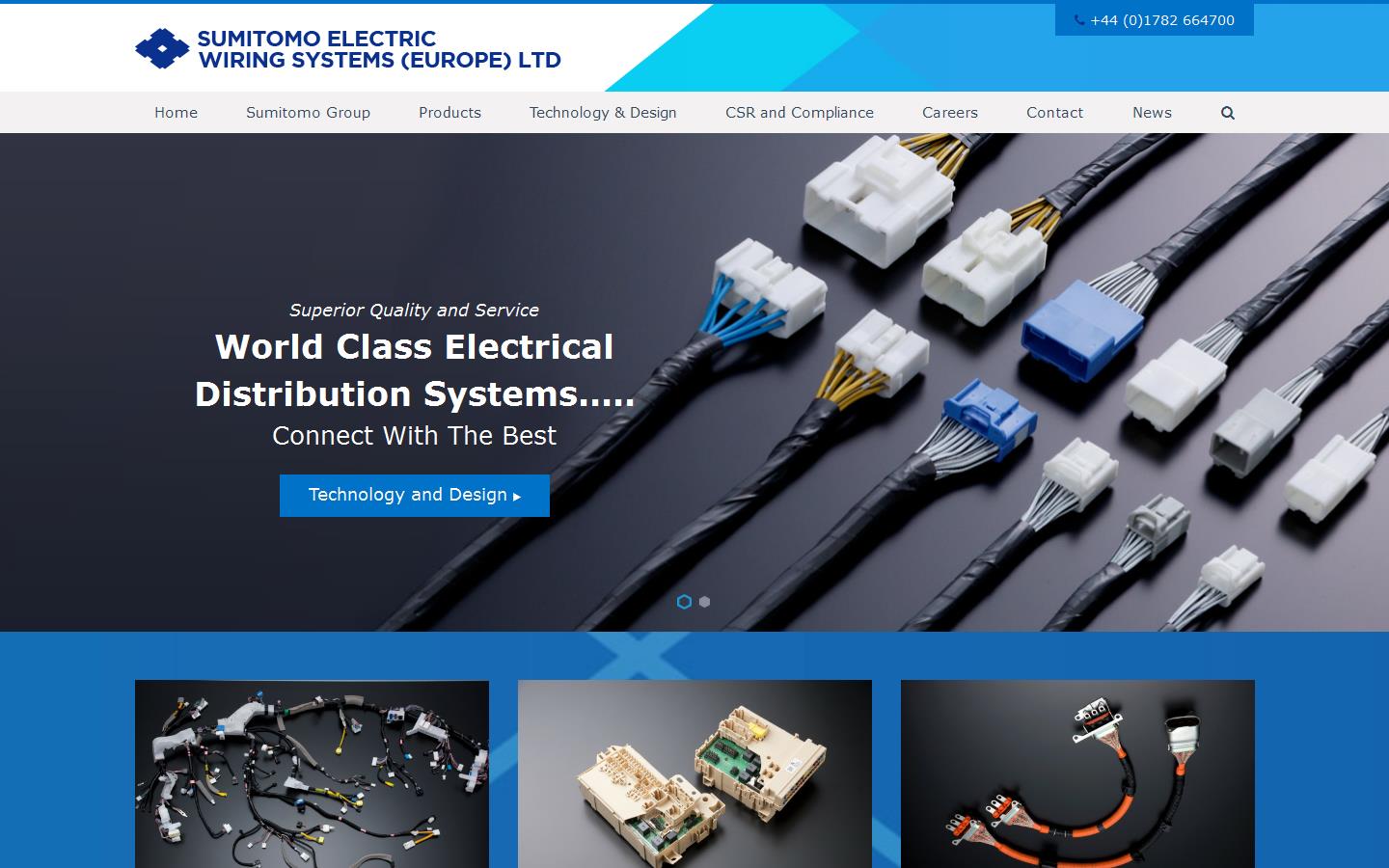 Sumitomo Electric Wiring Systems Europe Ltd Website