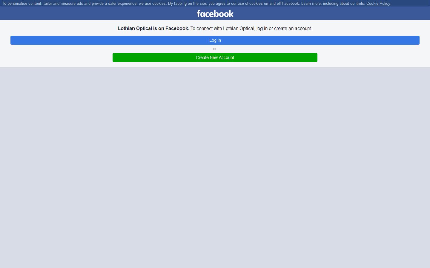 Lothian Optical Ltd Website