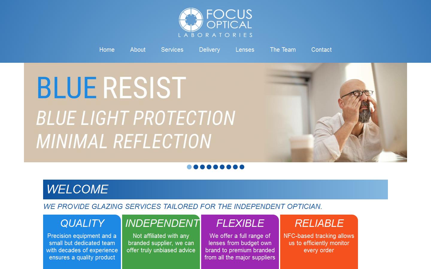 Focus Optical Laboratories Ltd Website