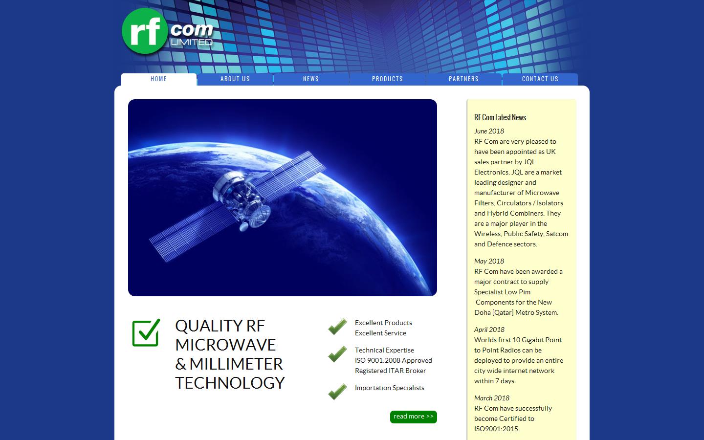 R F Com Ltd Website